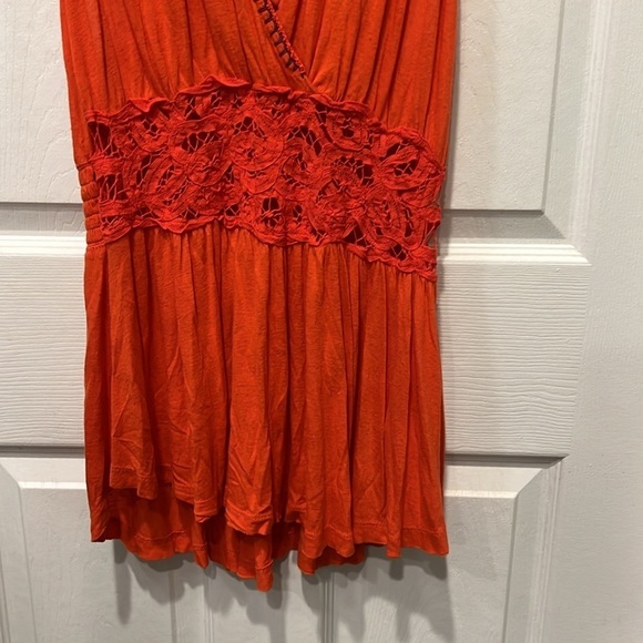 Free People Orange Sleeveless Top - Picture 5 of 11